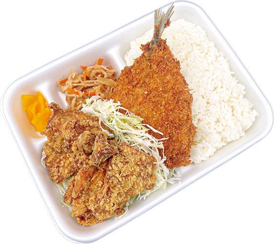アジから弁当